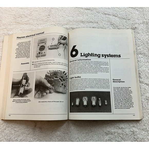 1989 Specialized Haynes Automotive ELECTRICAL Manual 10420 Auto Techbook - Picture 9 of 10